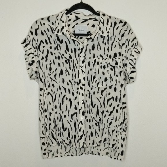 Rails | Ivory Cheetah Print | Ivory & Black | M - Picture 2 of 5